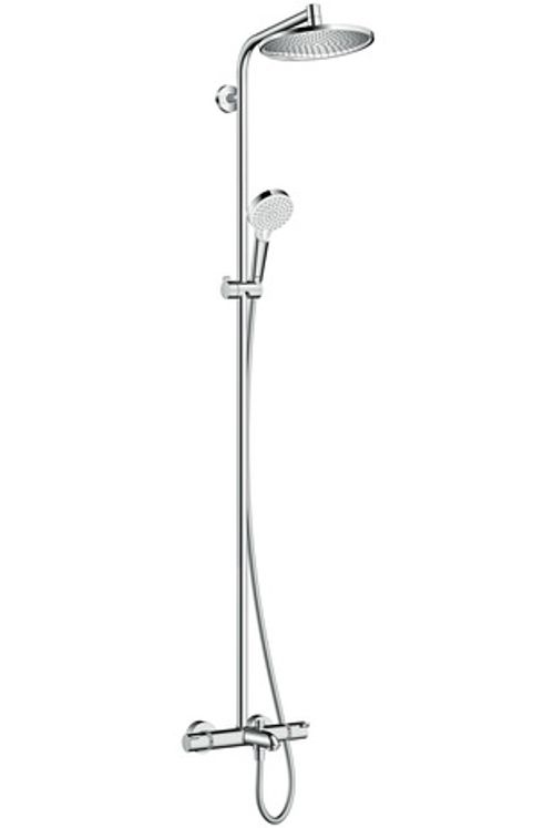 Hansgrohe-HG-Showerpipe-Crometta-S-240-fuer-Wanne-chrom-mit-Thermostat-27320000 gallery number 1